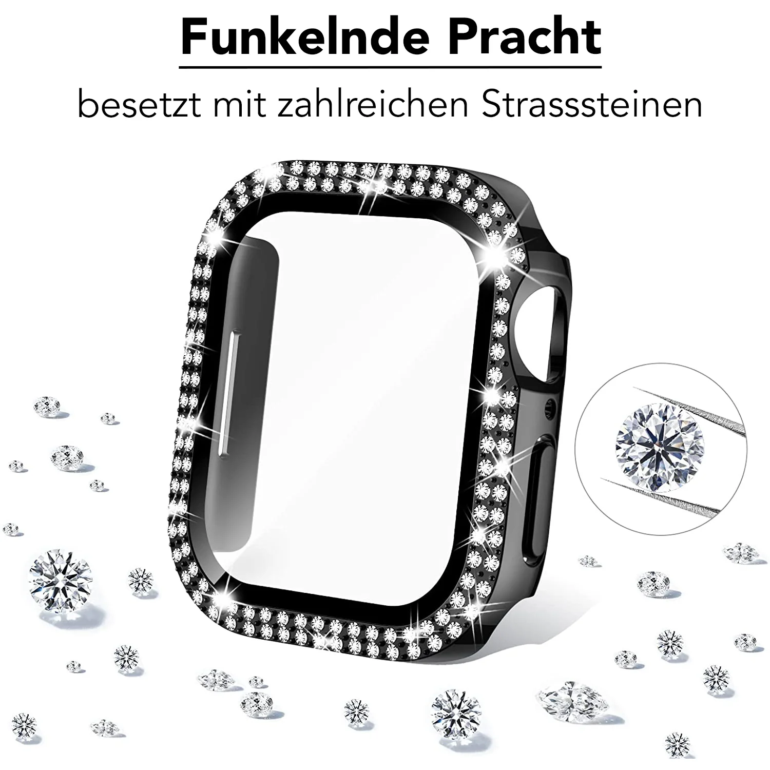 arktisband GLAMOUR Glitzerhülle für Apple Watch - Image 10