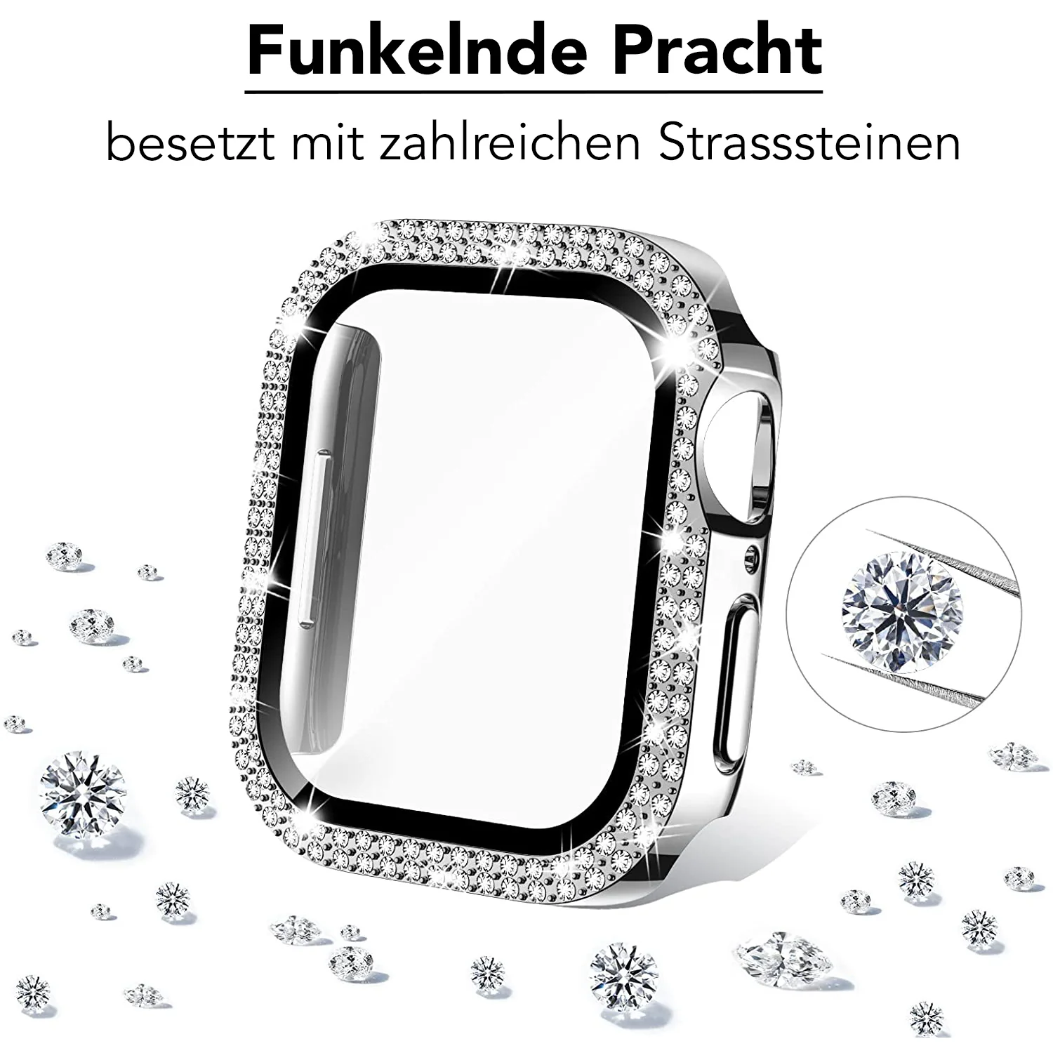 arktisband GLAMOUR Glitzerhülle für Apple Watch - Image 14