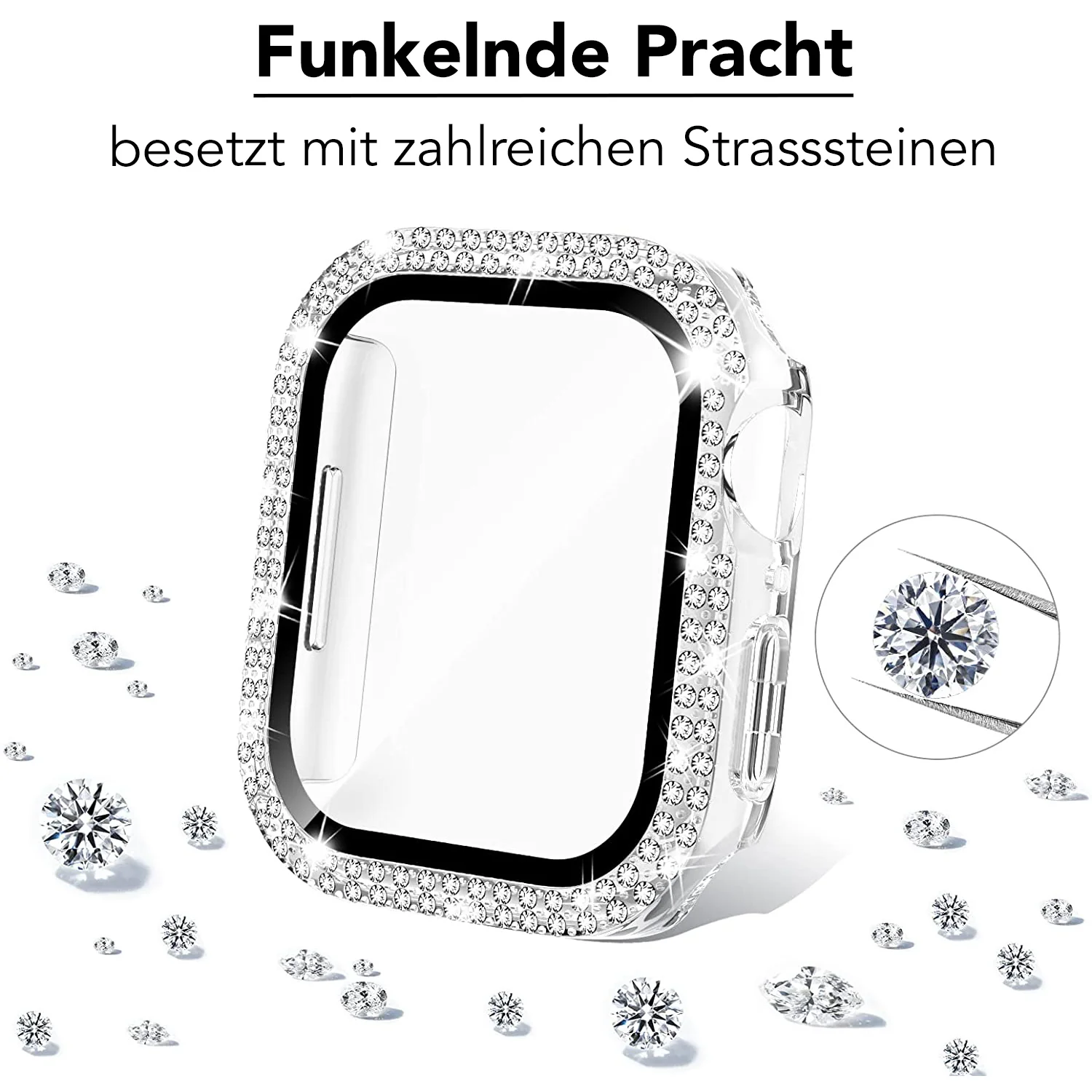 arktisband GLAMOUR Glitzerhülle für Apple Watch - Image 6