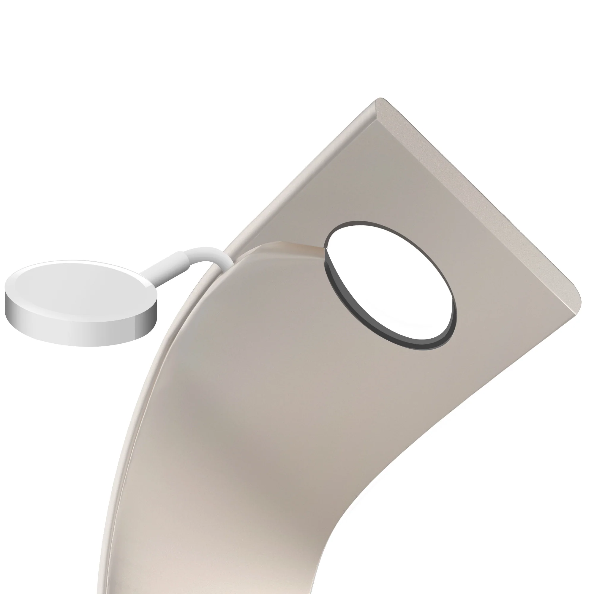 arktisband Aluminium Apple Watch Ultra Ständer - Titanfarben - Image 4