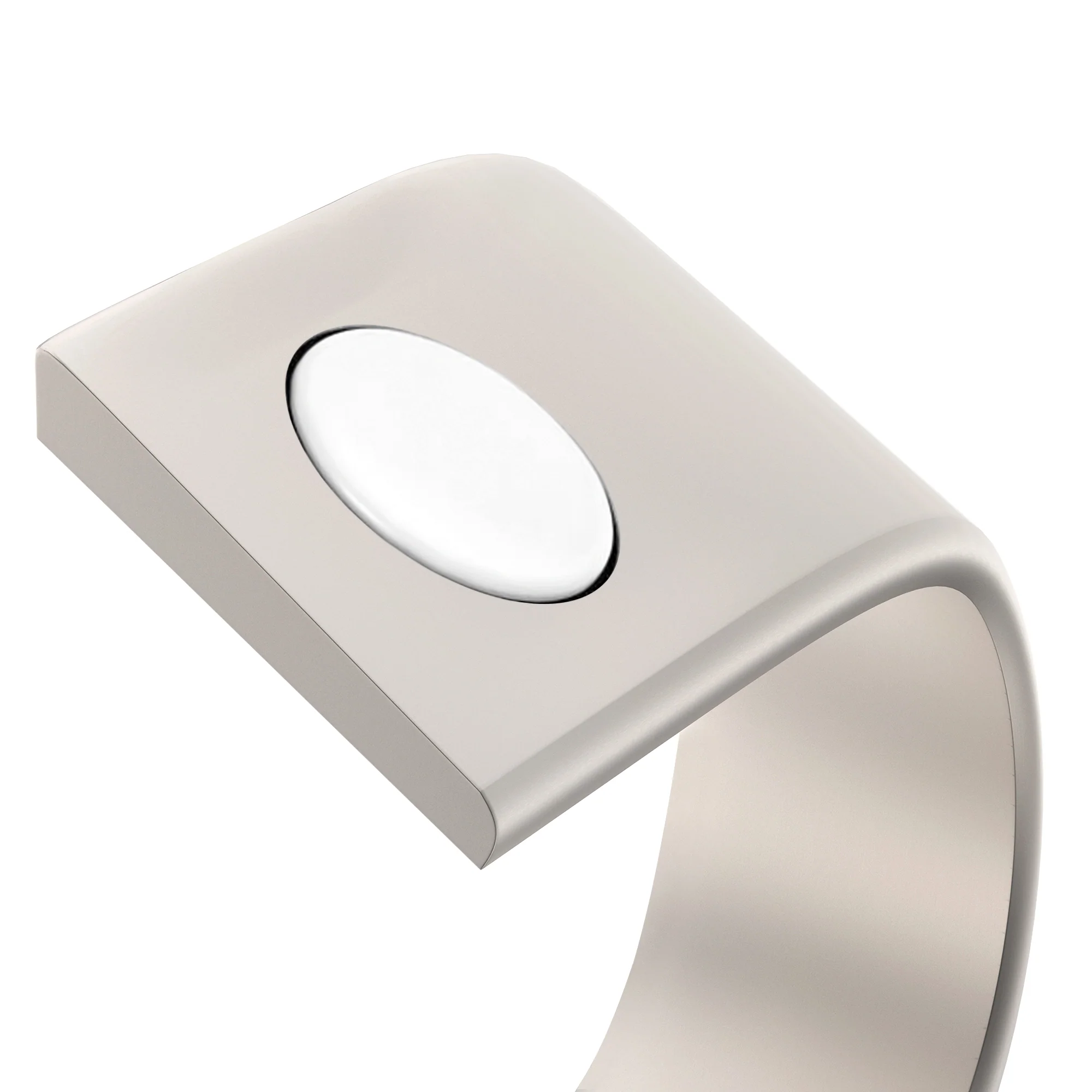 arktisband Aluminium Apple Watch Ultra Ständer - Titanfarben - Image 5