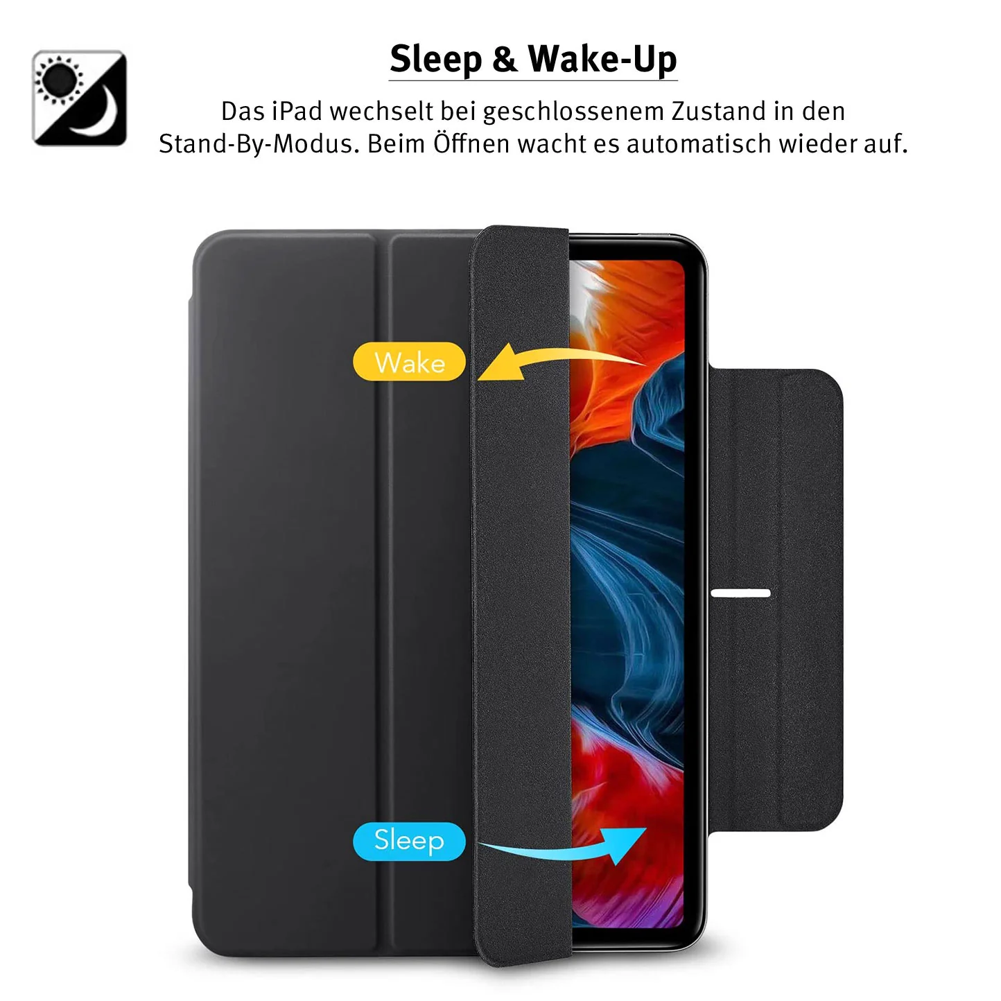 iCEO iPad Pro 12,9“ (2021-2022) magnetisches Smart Case 2.0 - Image 3