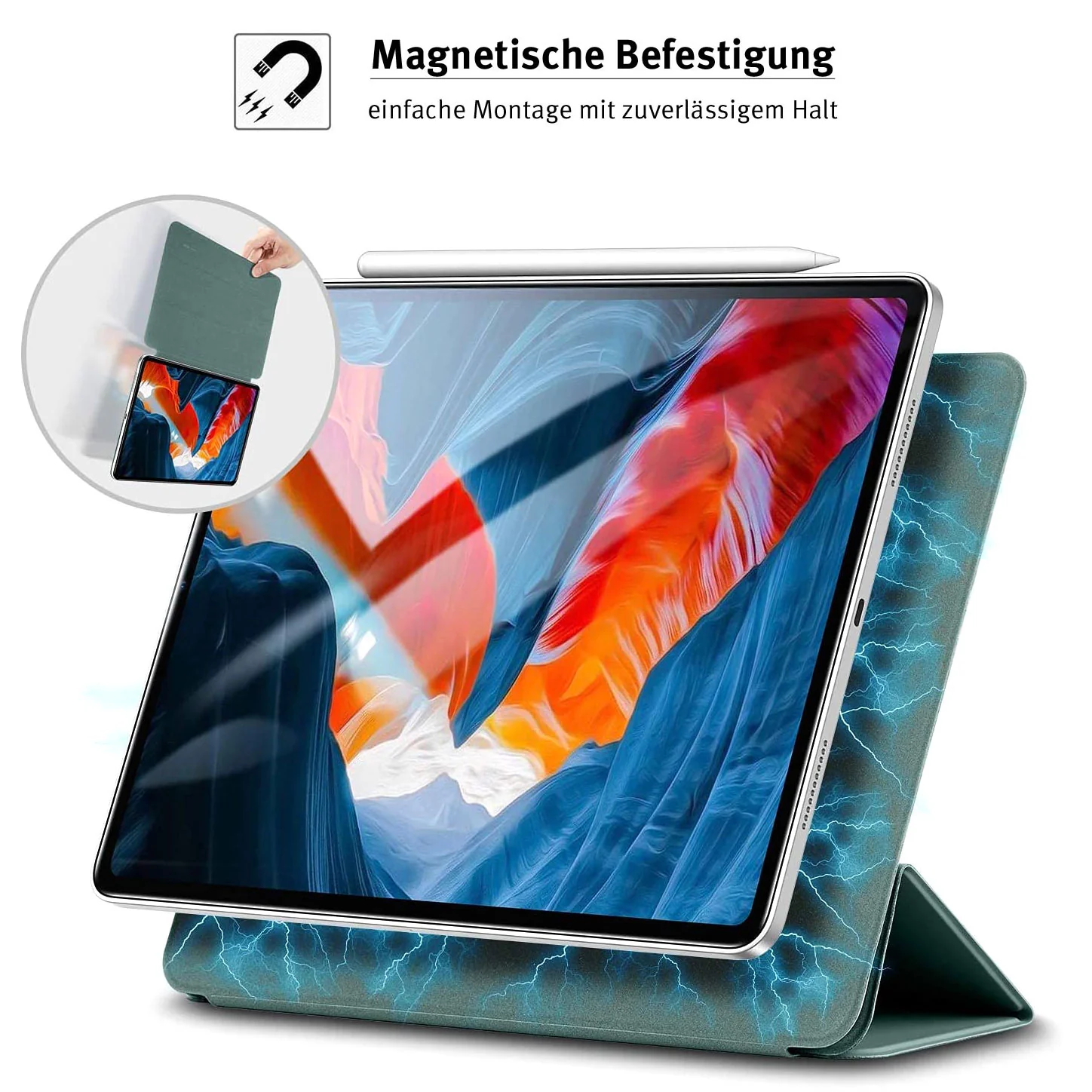 iCEO iPad Pro 12,9“ (2021-2022) magnetisches Smart Case 2.0 - Image 6