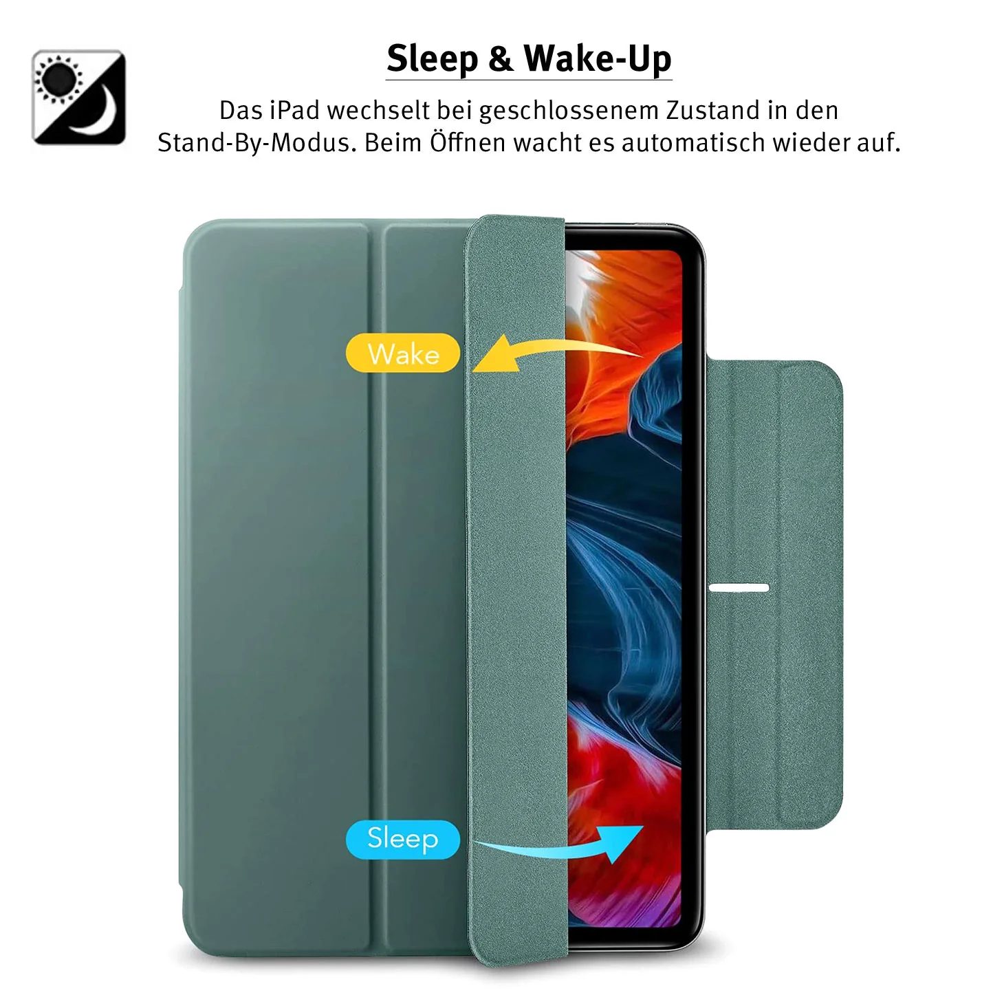 iCEO iPad Pro 12,9“ (2021-2022) magnetisches Smart Case 2.0 - Image 7