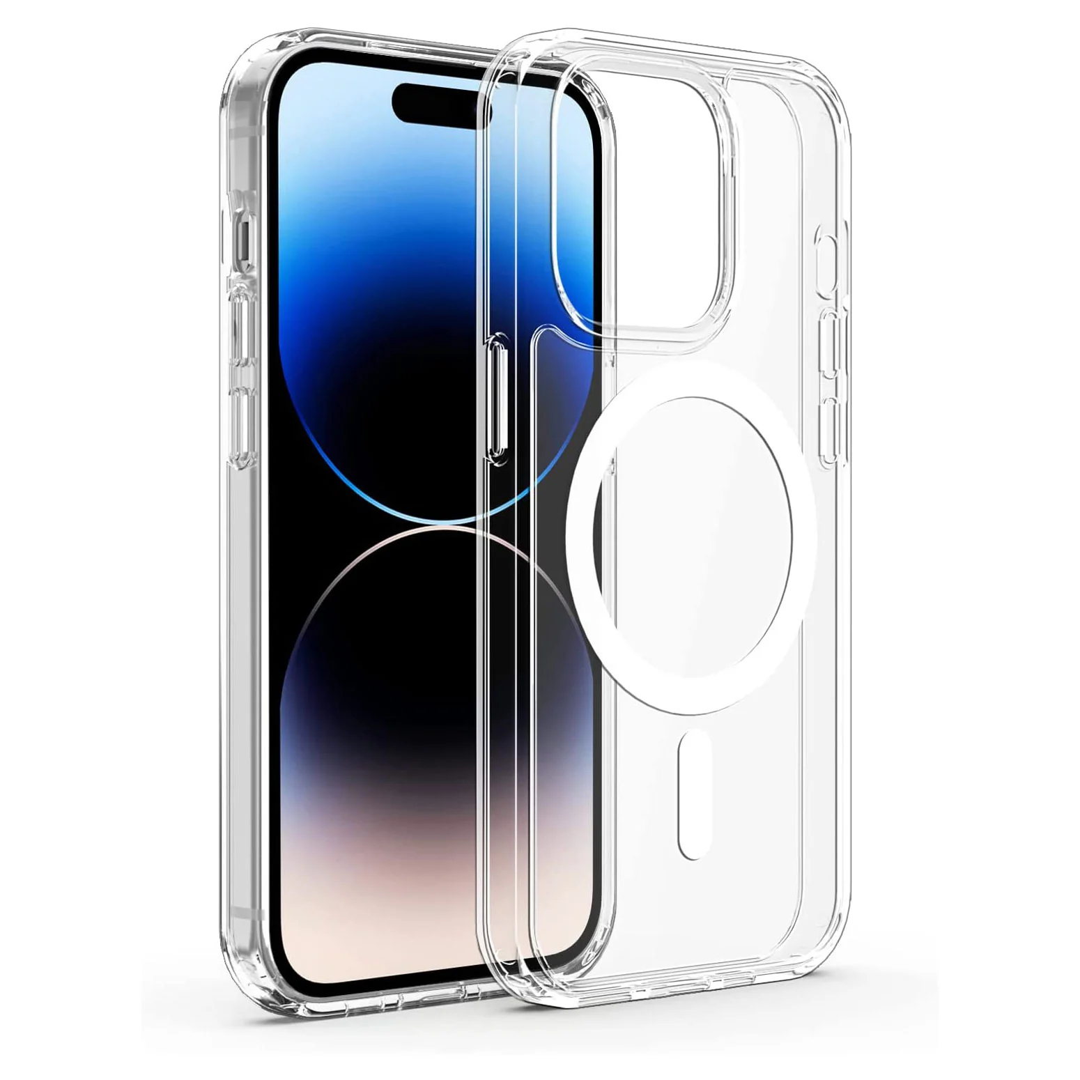 iCEO iPhone 14 Pro Crystal Case mit MagSafe - Transparent - Image 2
