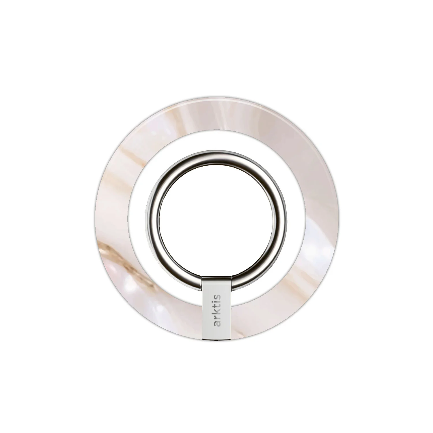 Magnetischer Ringhalter für MagSafe - Marble Flower