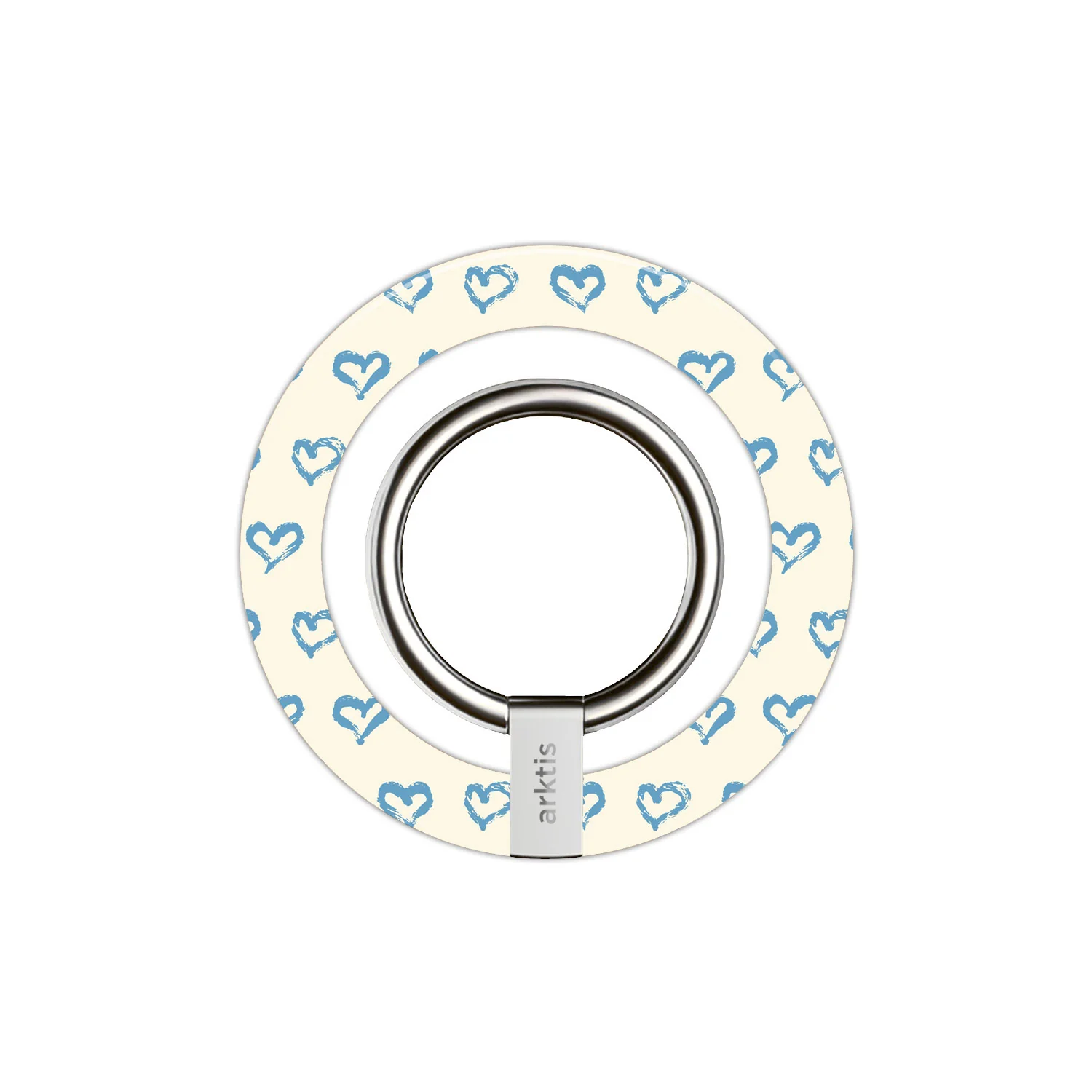 Magnetischer Ringhalter für MagSafe - Blue Hearts