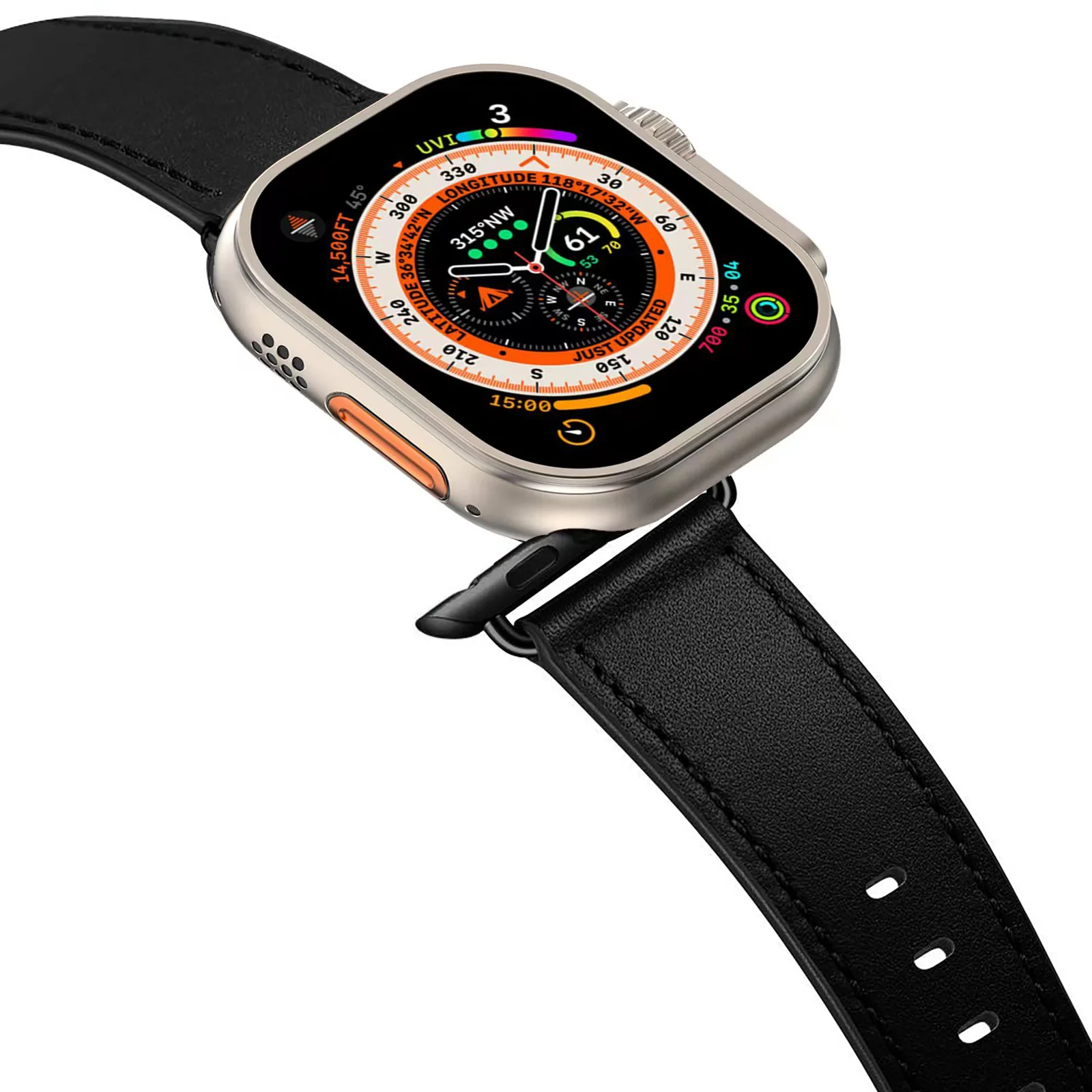 Mobiletto Apple Watch Ultra Lederarmband - Image 11