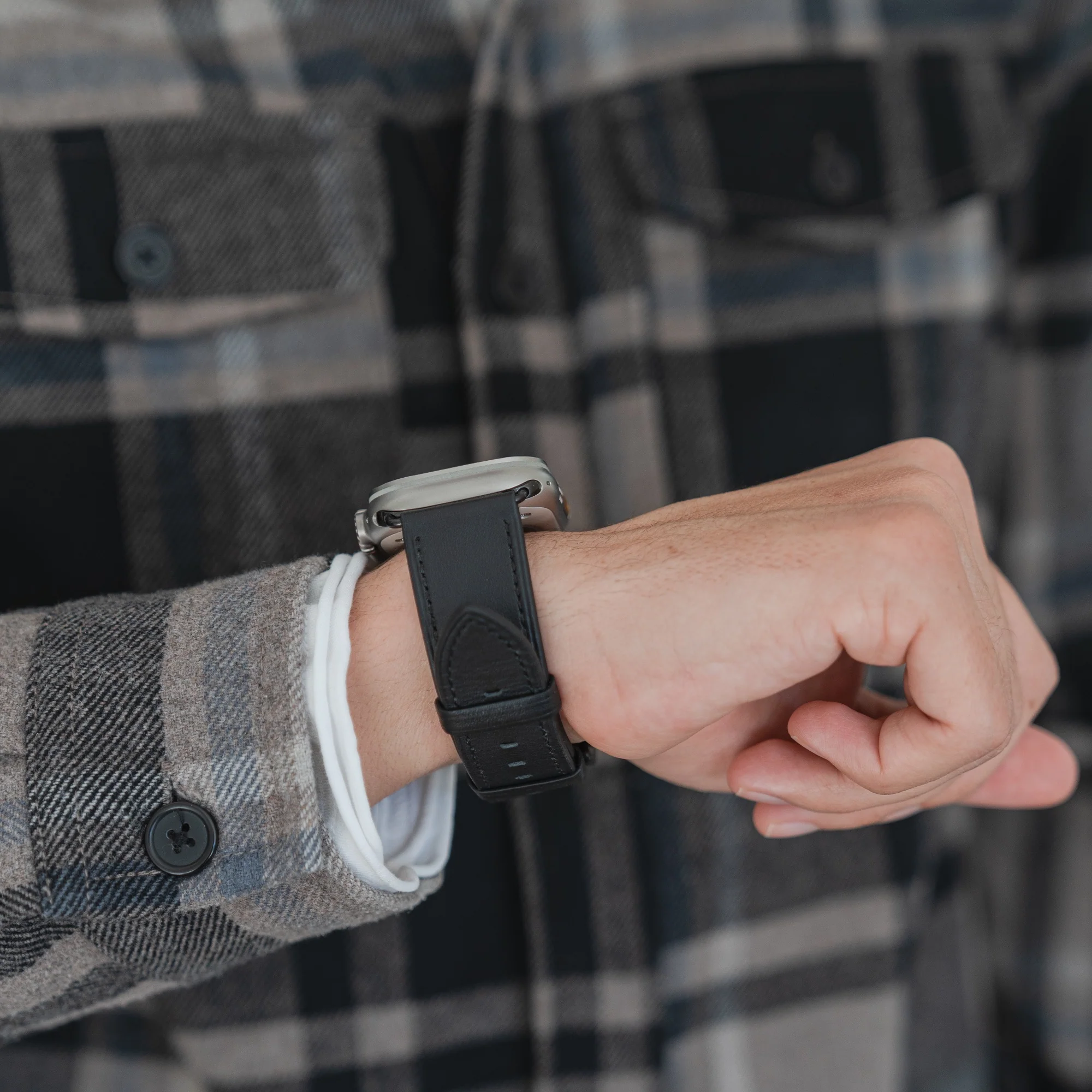 Mobiletto Apple Watch Ultra Lederarmband - Image 14