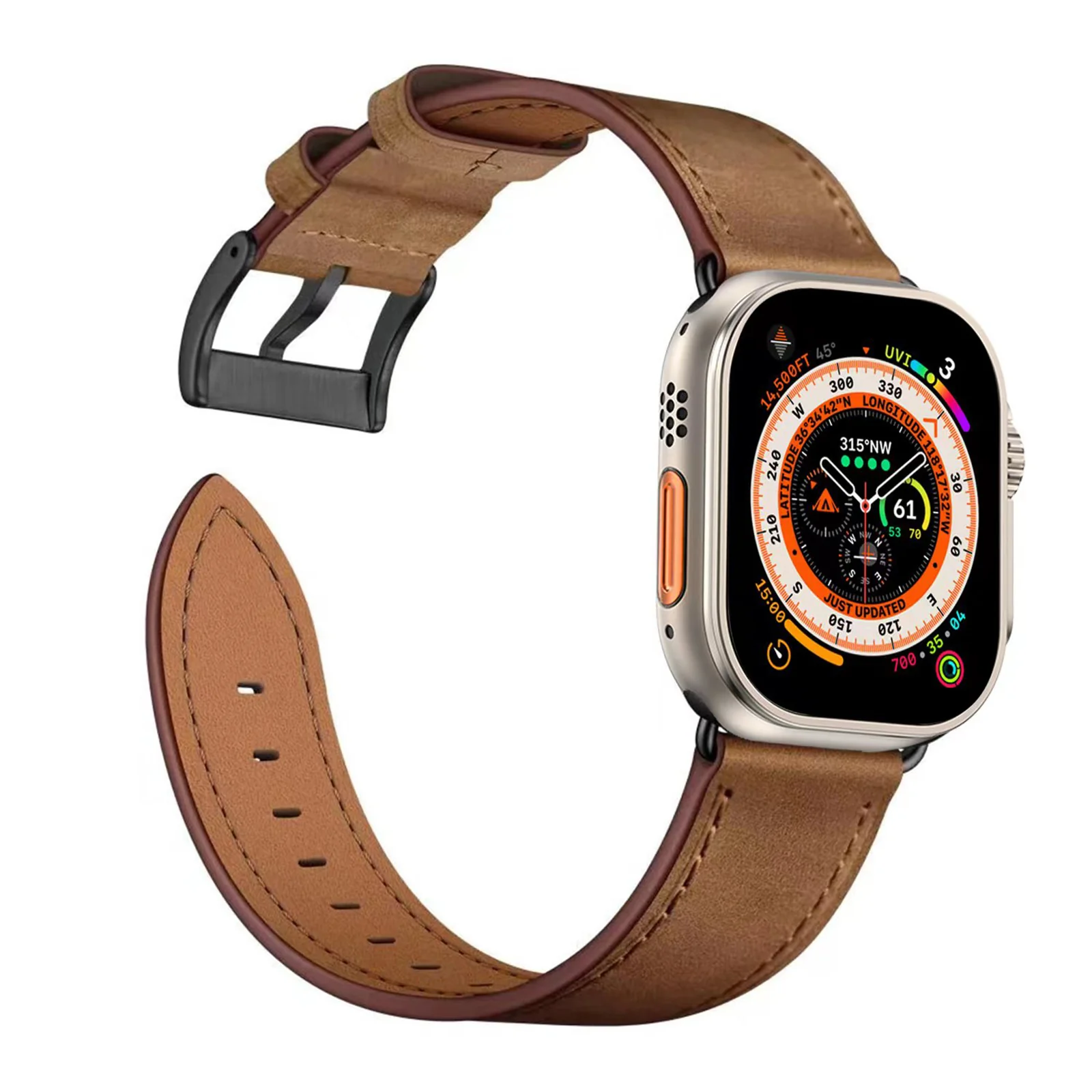 Mobiletto Apple Watch Ultra Lederarmband - Image 3