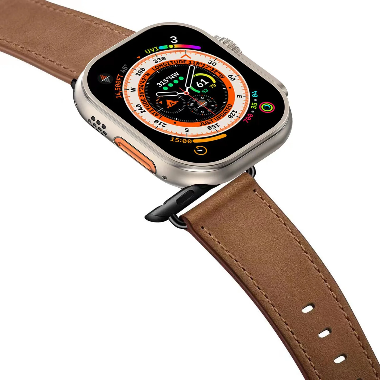 Mobiletto Apple Watch Ultra Lederarmband - Image 4