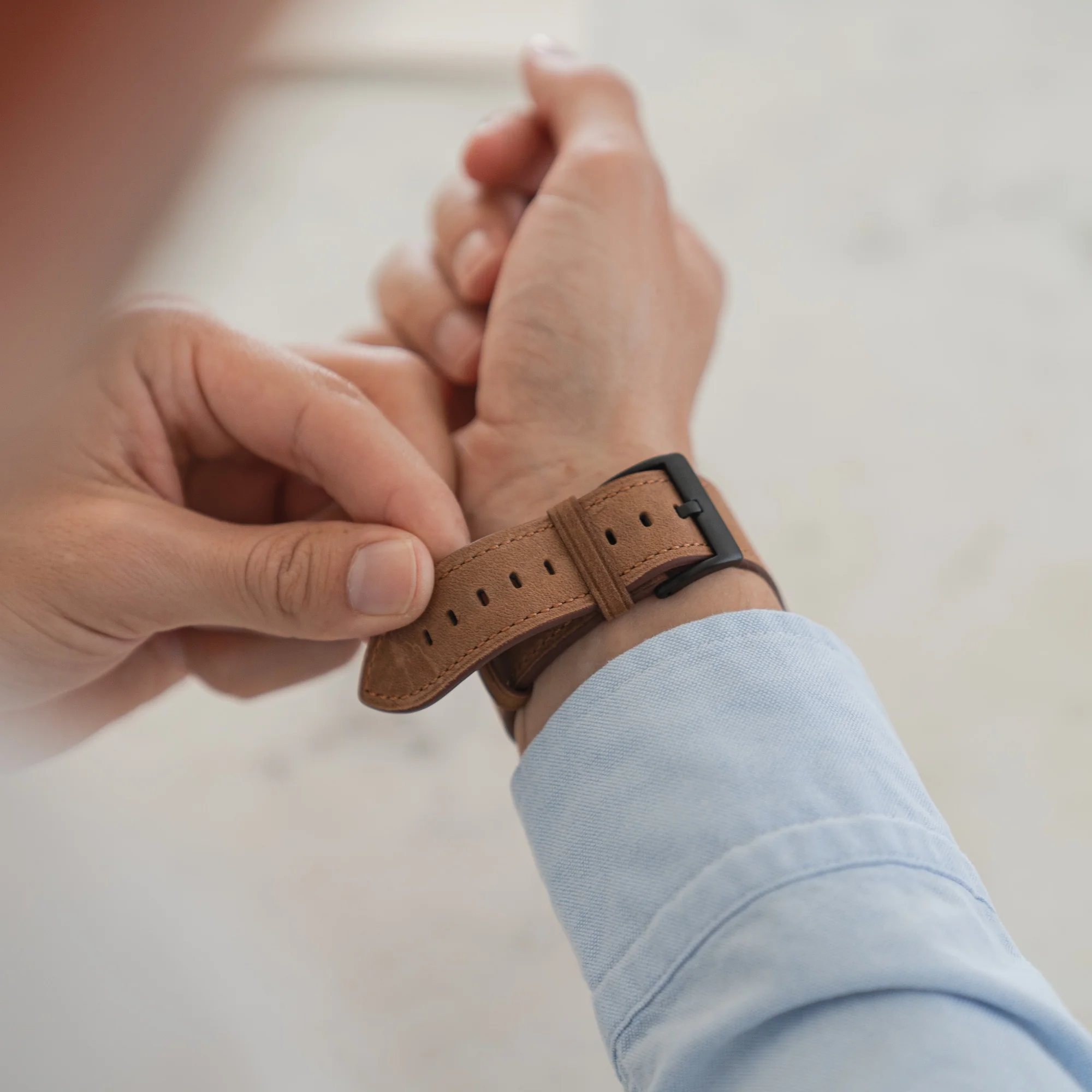 Mobiletto Apple Watch Ultra Lederarmband - Image 6