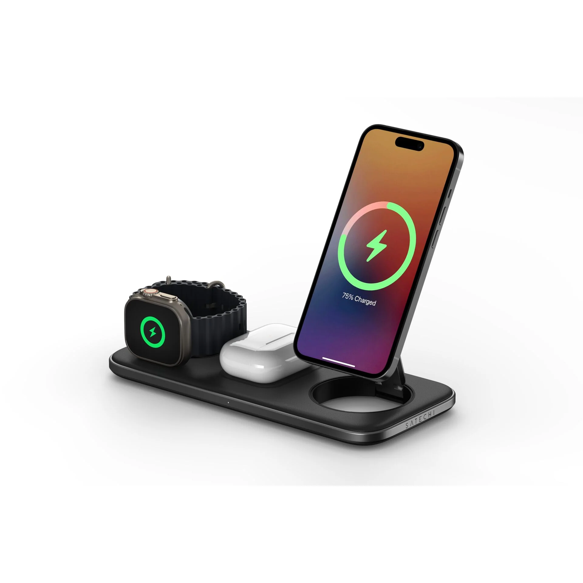 Satechi Qi2 Trio Wireless Charging Pad - Image 3