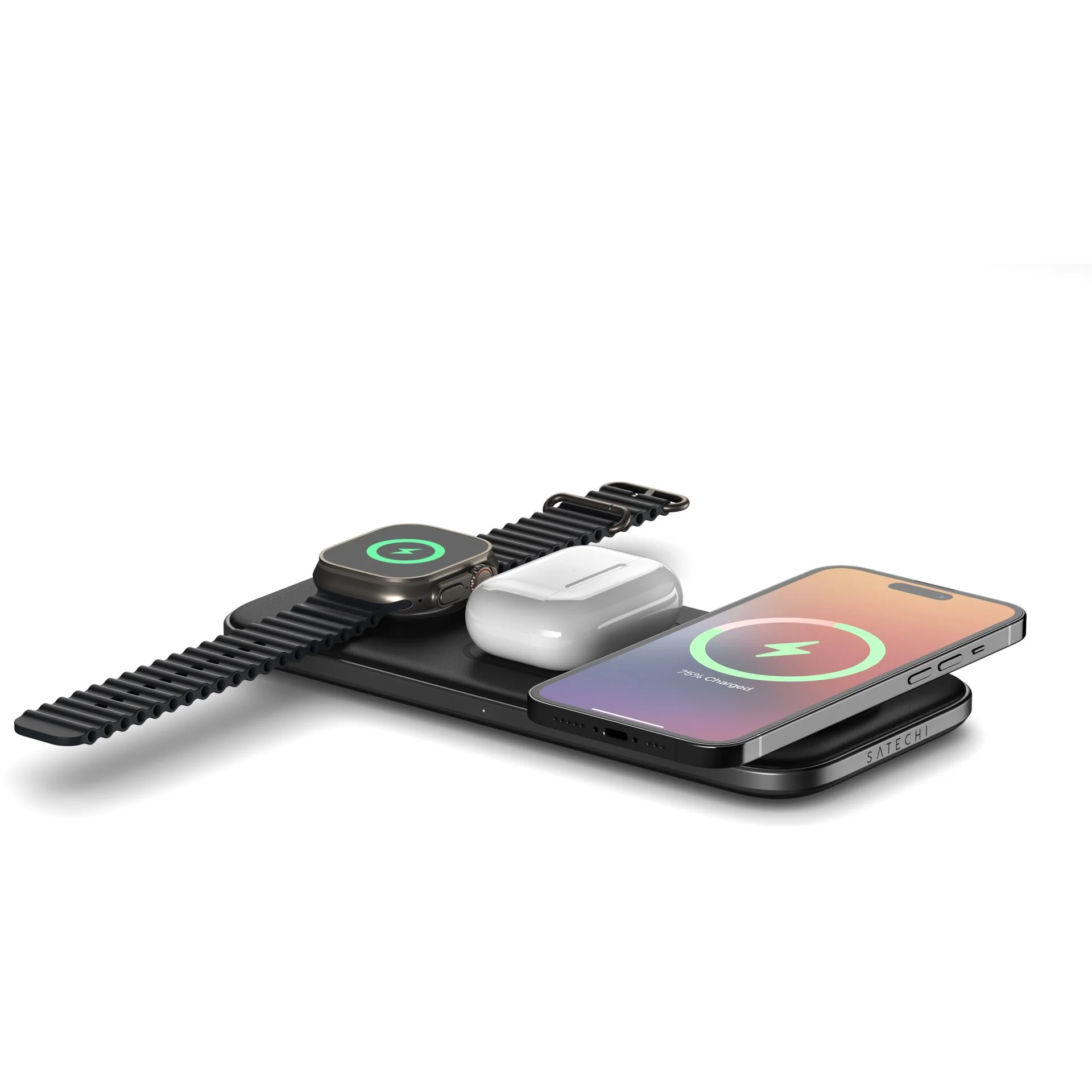 Satechi Qi2 Trio Wireless Charging Pad - Image 4