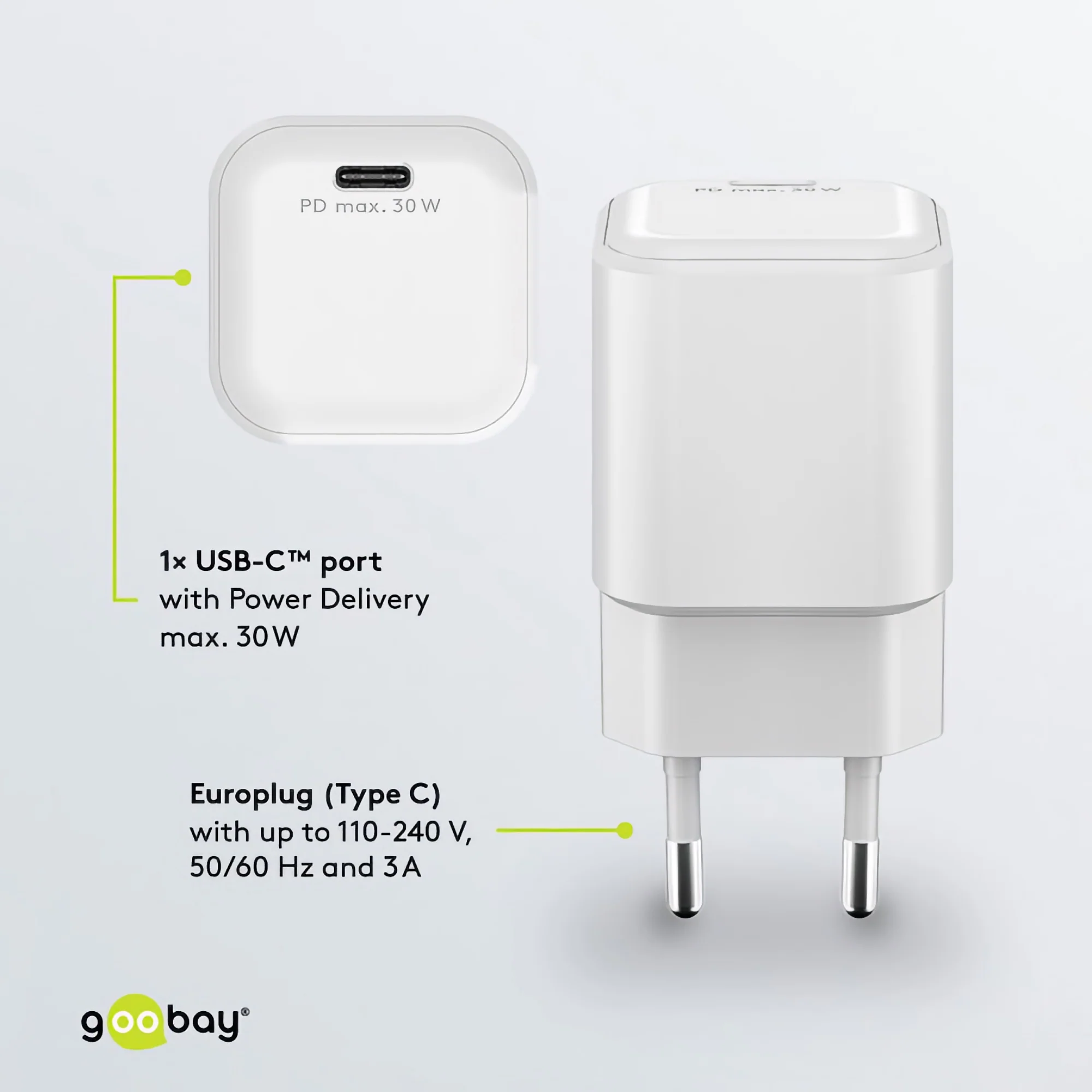 USB-C PD GaN Schnellladegerät Nano 30 W - Image 3